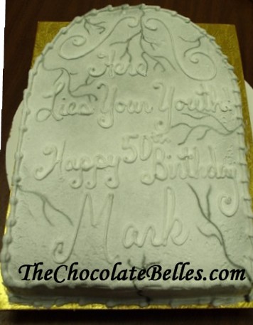 Chocolate Birthday Cake on Cake17